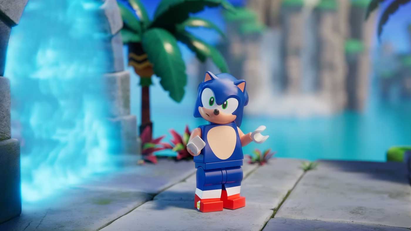 Obter o Visual de LEGO® para Sonic