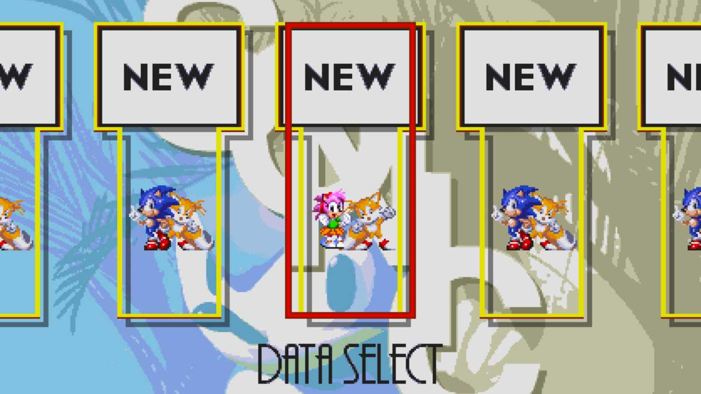 I noticed right away in Sonic CD (Sonic Origin Plus) that Amy