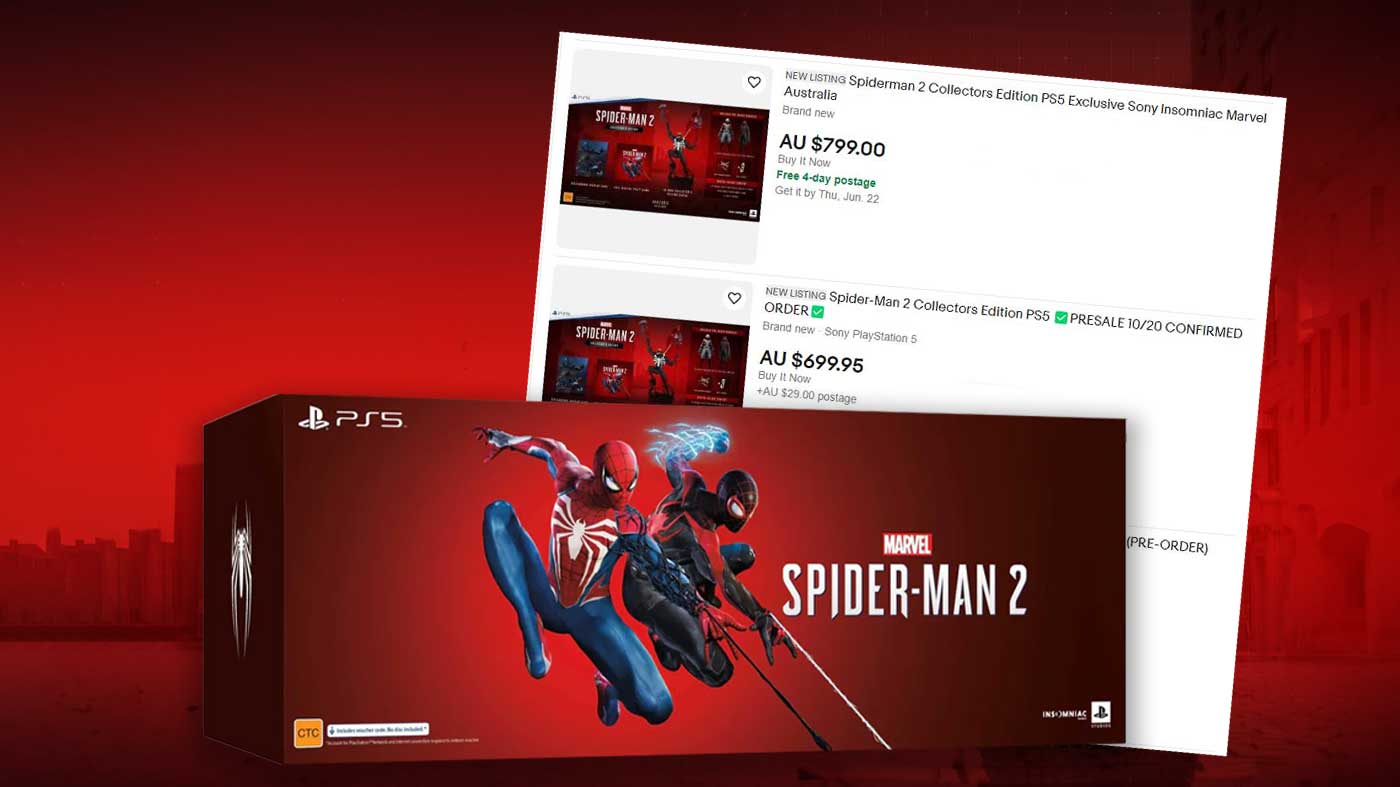 Scalpers Are Already Trying To Flog Spider-Man 2 Collector's Editions For  Over Double The RRP