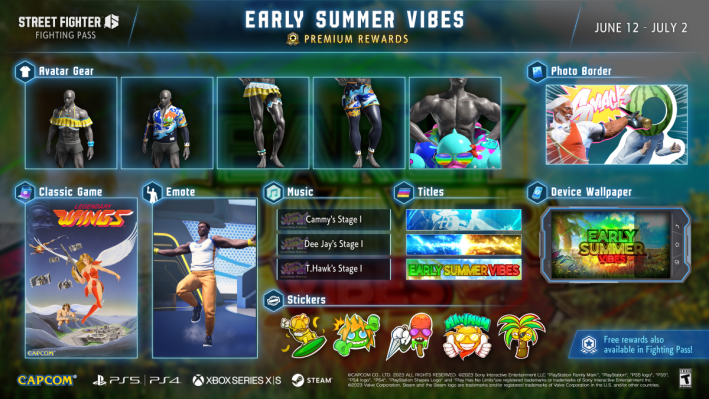 Street Fighter 6 Early Summer Vibes