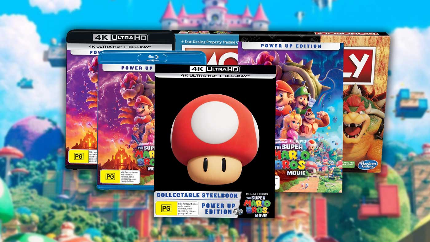 The Super Mario Bros. Movie Is Now Available In Stores In Australia