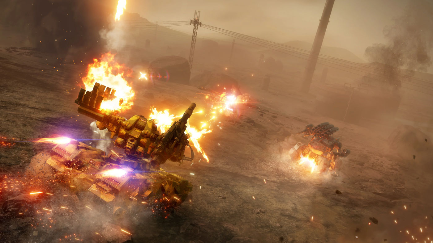 Armored Core VI: Fires of Rubicon Review Tank