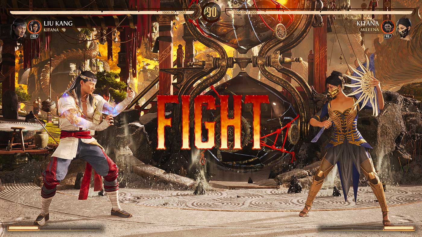 Mortal Kombat 1 Review - Kitana and Liu Kang Fight