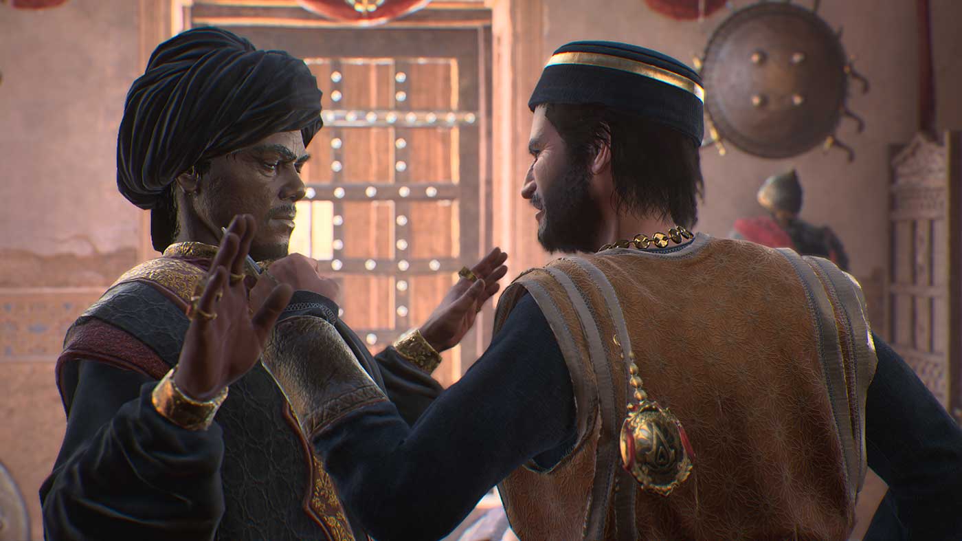 Assassin's Creed Mirage Review - Basim Interrogating A Suspect