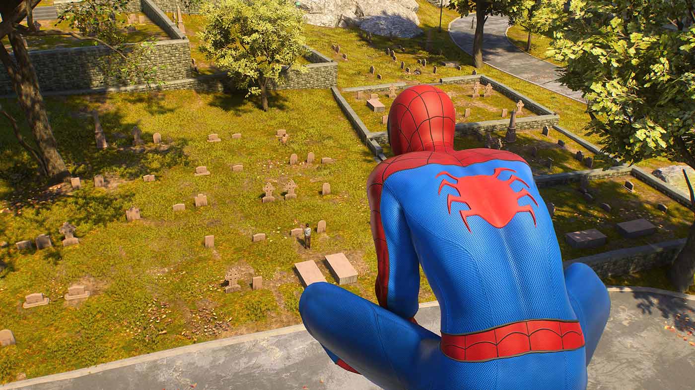 Spider-Man 2 You Know What to Do Trophy Guide: Aunt May's grave location