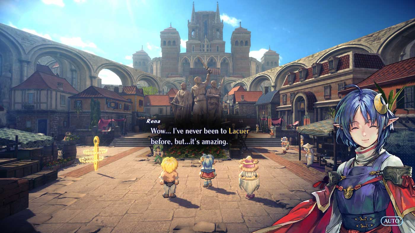 Star Ocean: The Second Story R Review - The Party Arrives At Castle Town