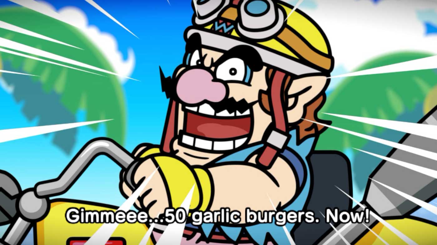 WarioWare: Move It! Review - Wario Orders 50 Garlic Burgers
