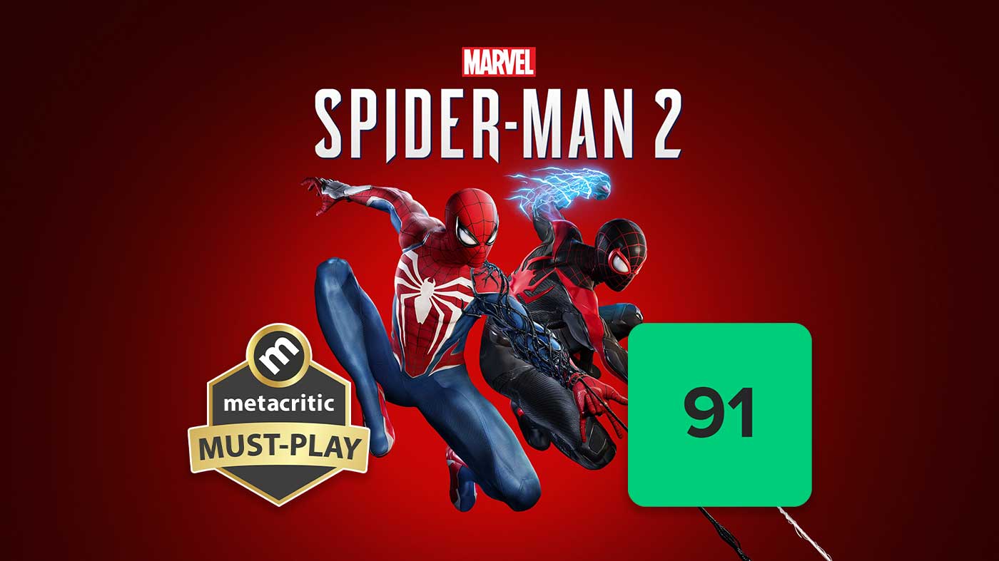 Marvel s Spider-Man 2 é o primeiro jogo da Insomniac a receber nota acima  de 90 no Metacritic desde Ratchet & Clank de 2004