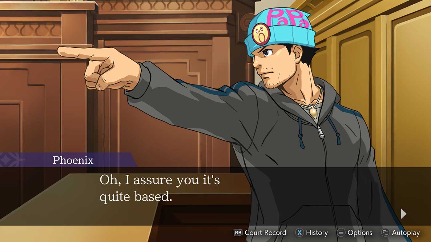 Apollo Justice: Ace Attorney Trilogy Preview - Phoenix Pointing At Court