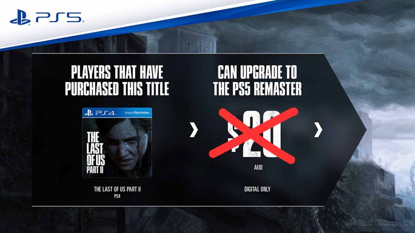 The Last Of Us Part 2 Remastered's Digital Upgrade Is Currently Cheaper ...