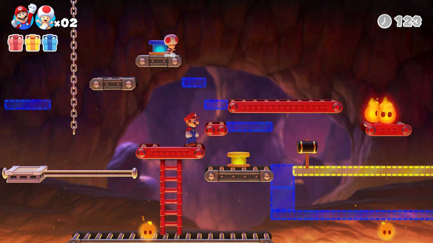 Mario vs. Donkey Kong Review - Co-Op