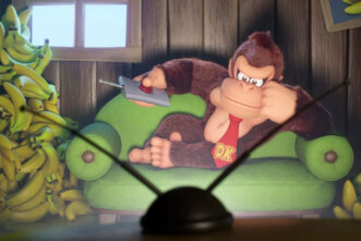 Mario Vs. Donkey Kong Review - Donkey Kong Watches TV