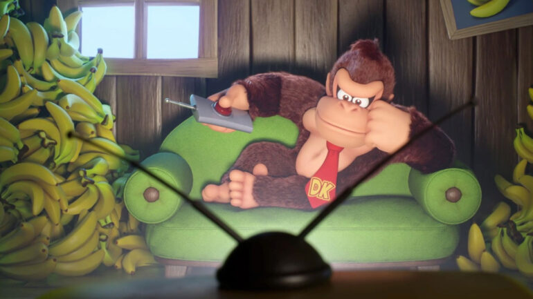 Mario Vs. Donkey Kong Review - Donkey Kong Watches TV