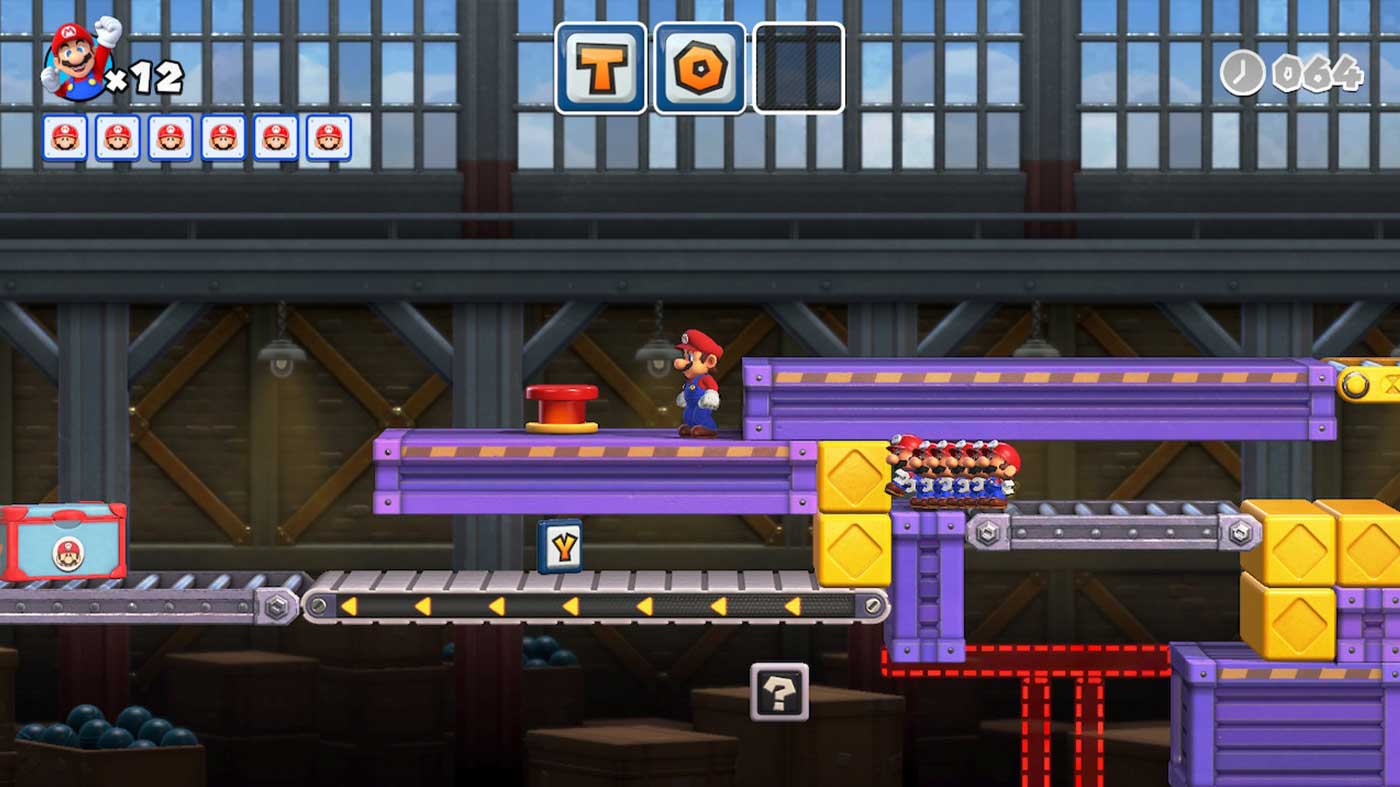 Mario Vs. Donkey Kong Review - Mini-Mario Level