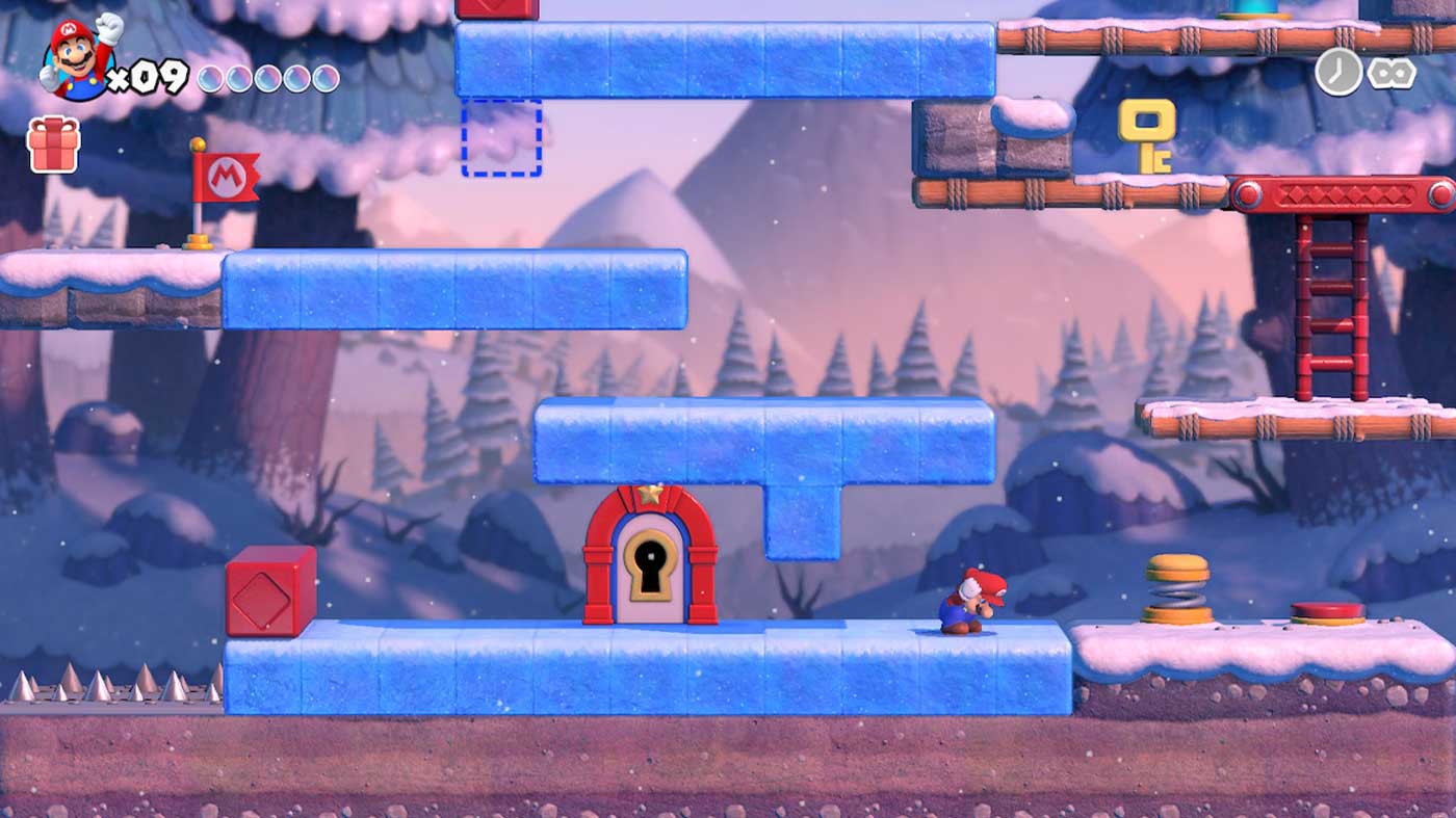 Mario vs. Donkey Kong Review - Ice World