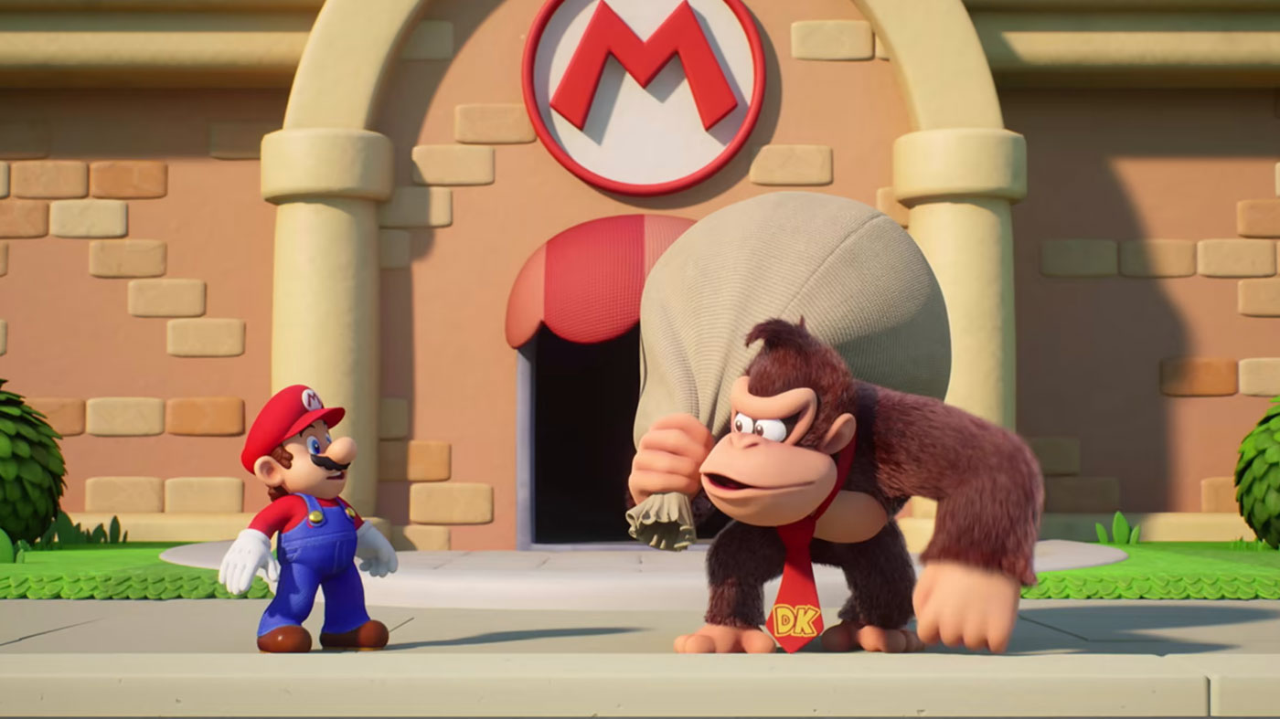 Mario vs. Donkey Kong Review - Intro Scene