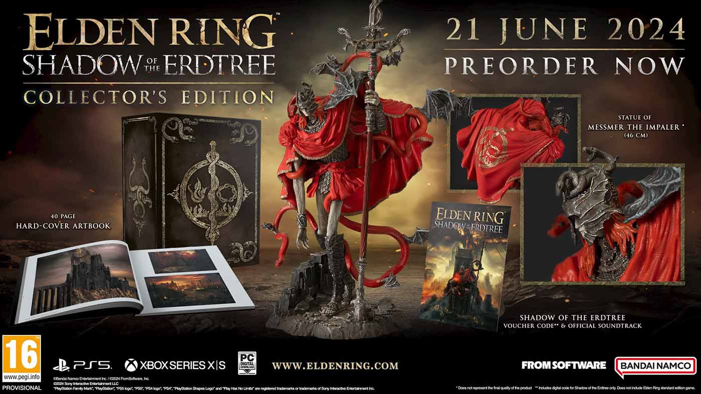 Elden Ring: Shadow Of The Erdtree Has A Release Date Along With A Gameplay  Trailer And Collector's Edition