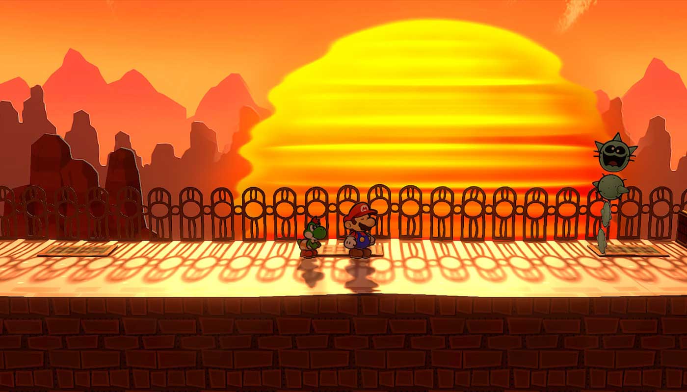 Paper Mario - The Thousand-Year Door Remake Review - Sunset