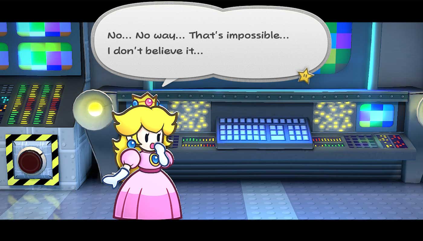 Paper Mario - The Thousand-Year Door Remake Review - Peach Shocked