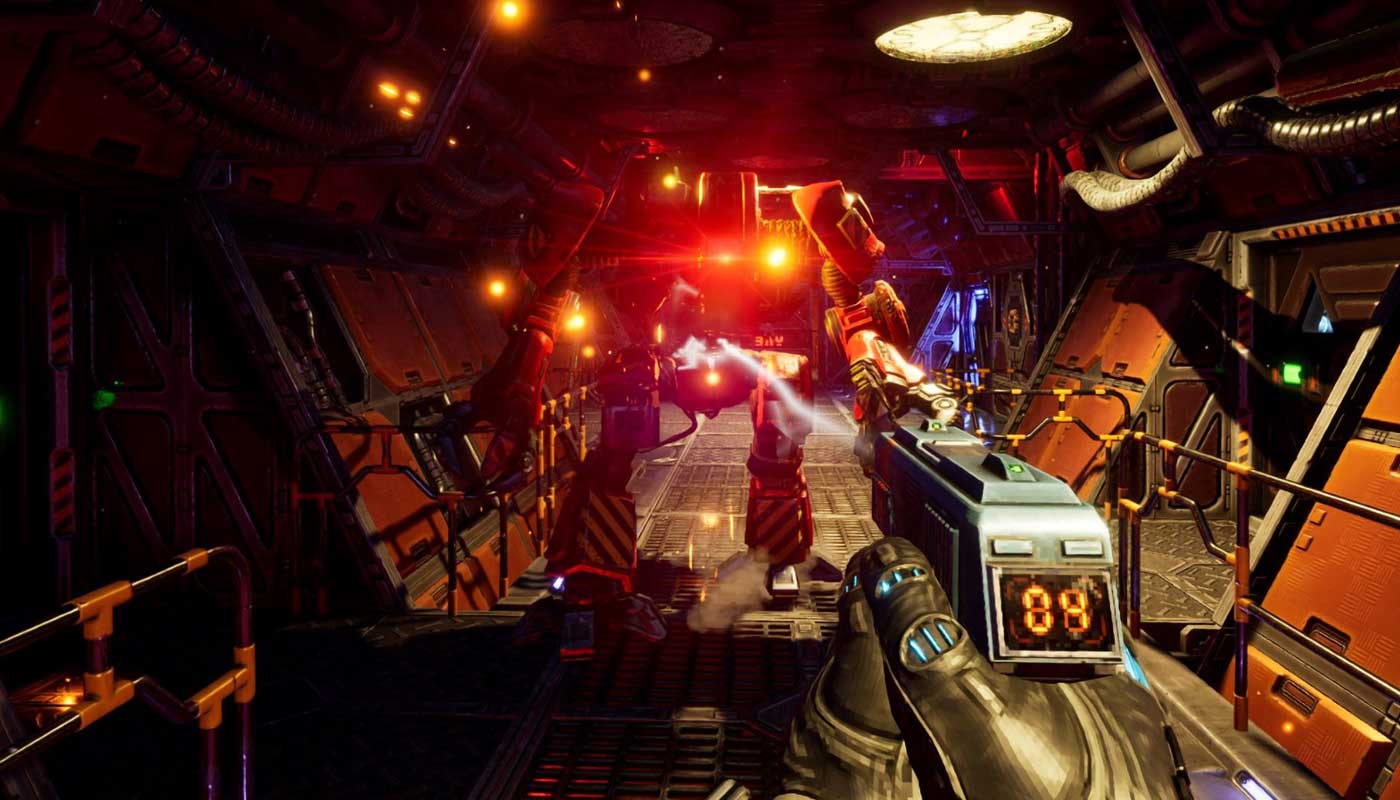 System Shock Remake (Console) Review - Pistol Attack