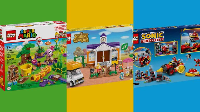 New LEGO Super Mario Animal Crossing And Sonic Sets Are Out Today