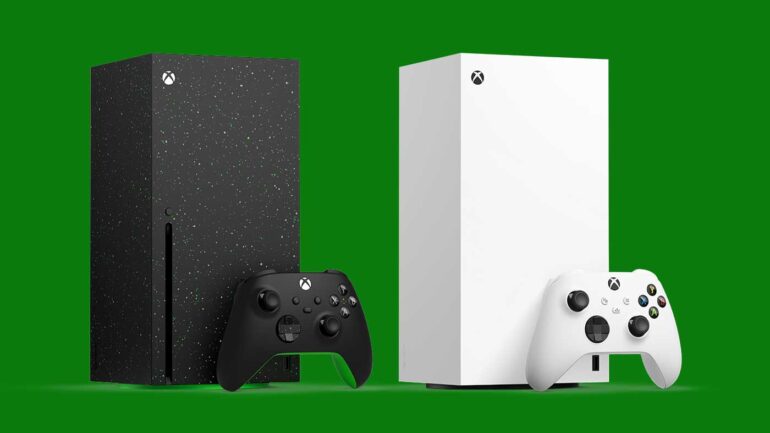 Xbox Series X Galaxy Black