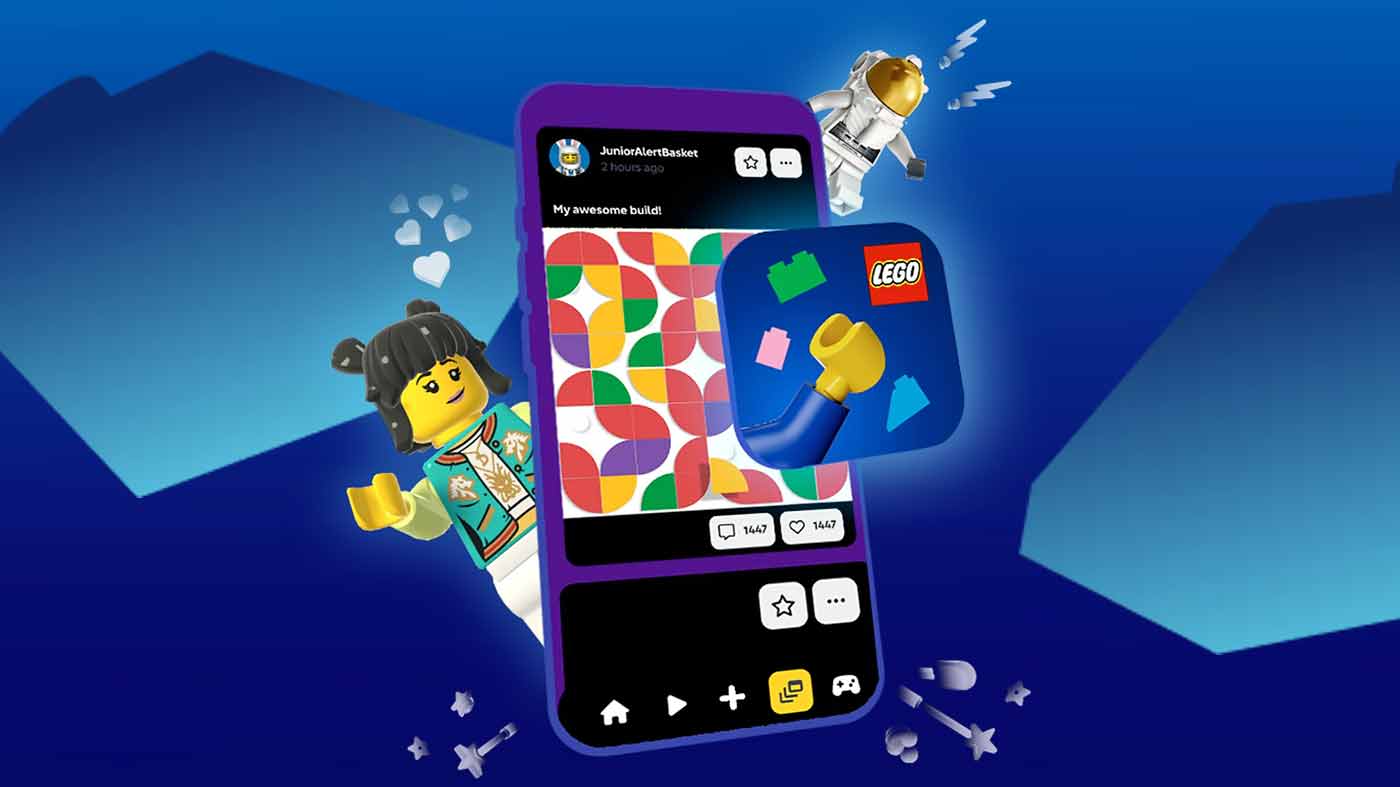 LEGO has released a new child-safe app that allows fans to create and share their builds