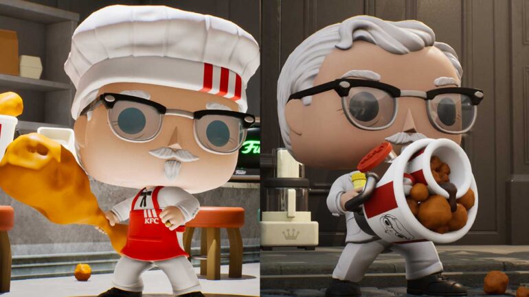 Colonel Sanders Funko Fusion