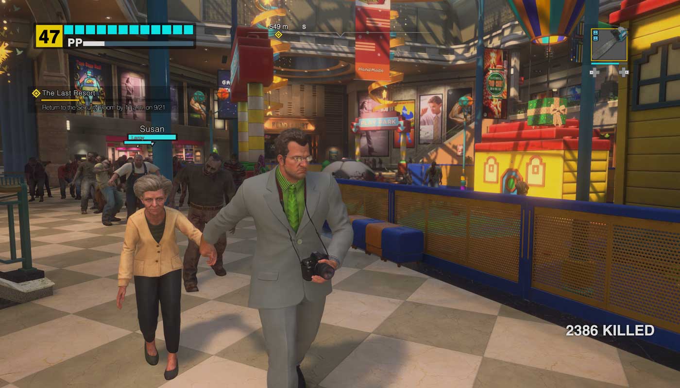 Dead Rising Deluxe Remaster Review - Frank Escorts Susan