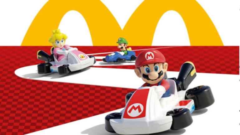 Mario Kart Toys McDonalds