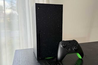 Xbox Series X Galaxy Black