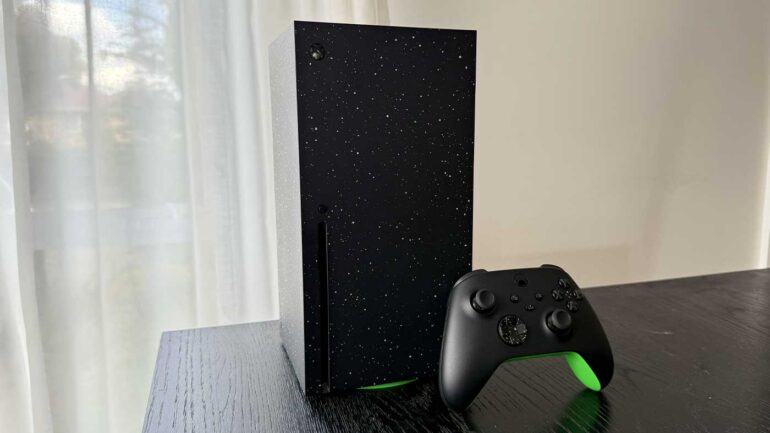 Xbox Series X Galaxy Black