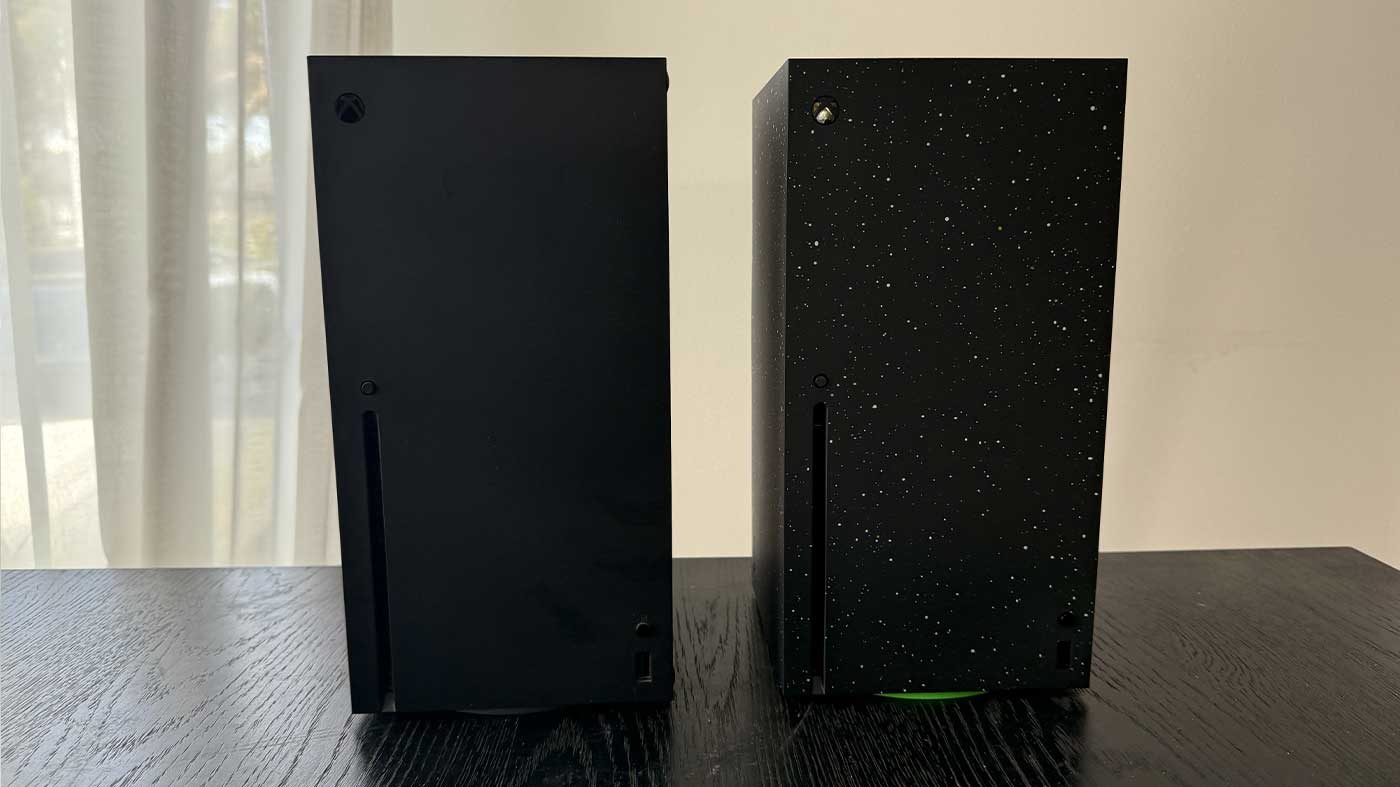 Xbox Series X Galaxy Black