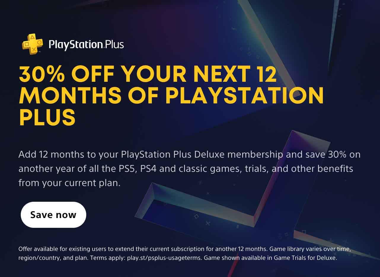 Black Friday PlayStation plus