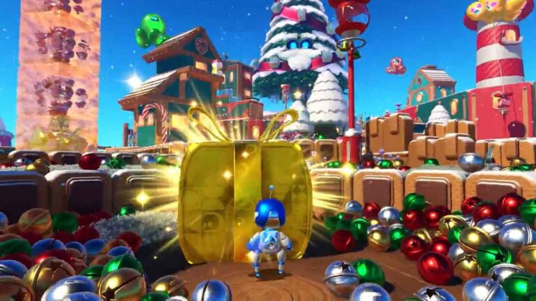 Astro Bot Winter LEvel