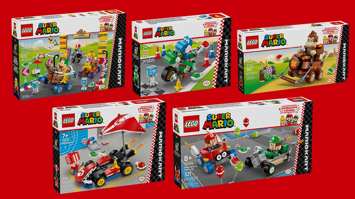 The First LEGO Mario Kart Sets Have Been Detailed With Prices Ahead Of Release Next Week