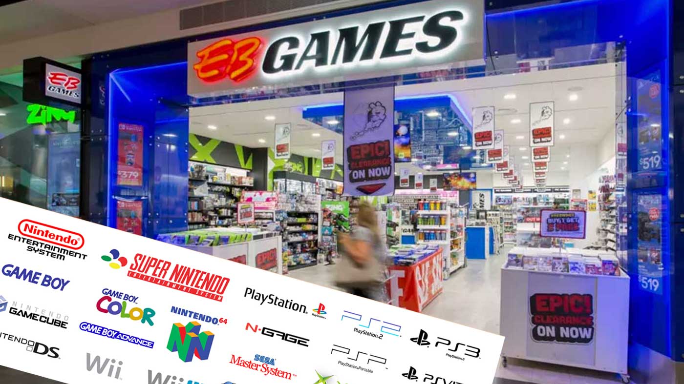 EB Games Plans To Sell Retro Consoles/Games Online Initially