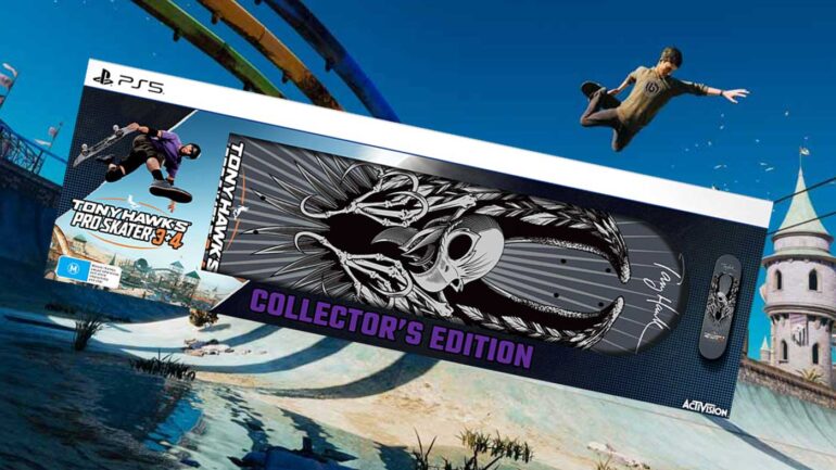 tony hawk's pro skater 3 + 4 collector's edition