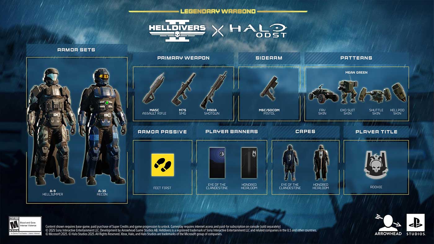 Helldivers 2 Halo ODST