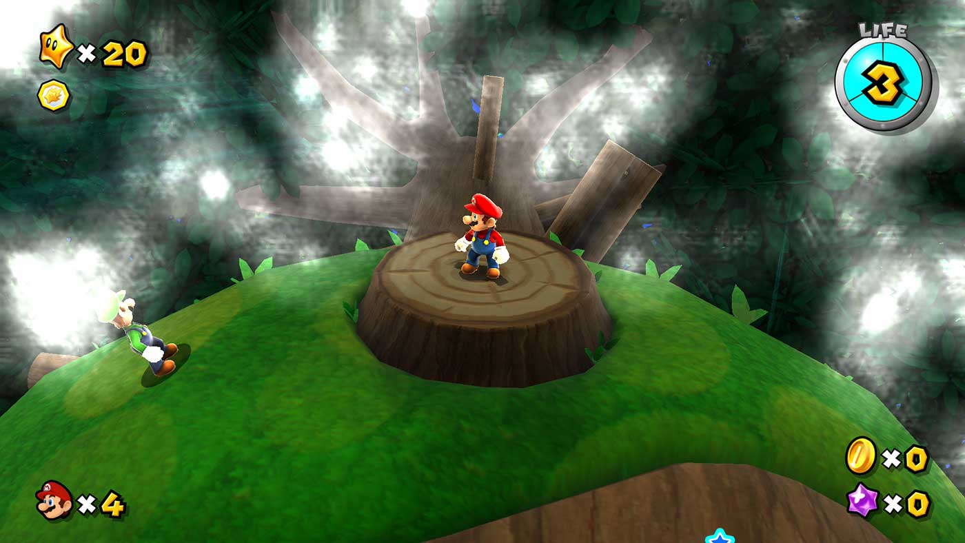 Super Mario Galaxy 1 and 2 Review - Screenshot of Lighting