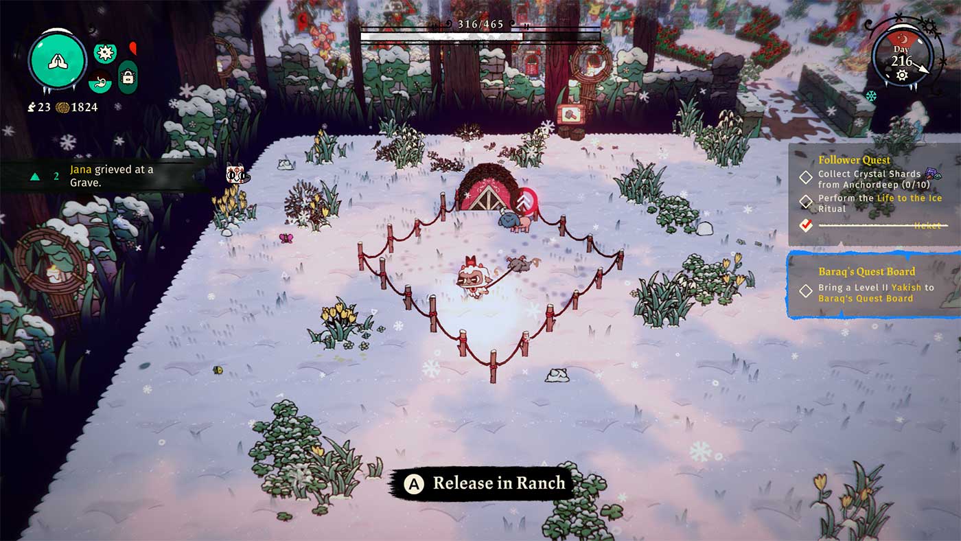 Cult of the Lamb: Woolhaven Review - Animal Ranching