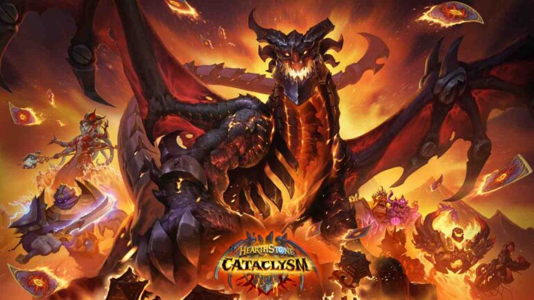Hearthstone: Cataclysm Expansion Keyart