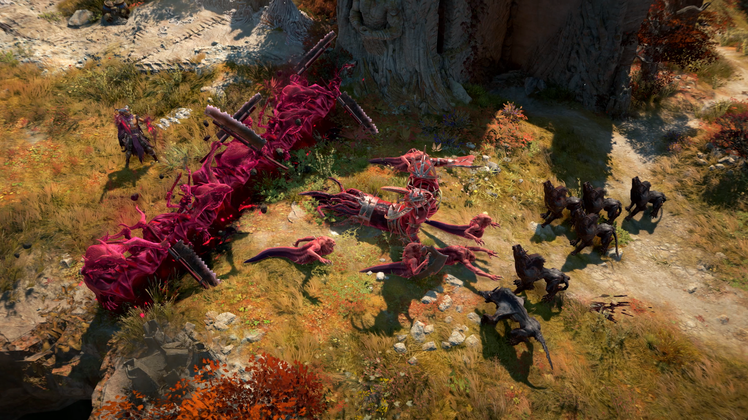 Diablo IV Warlock Wall of Agony Ability