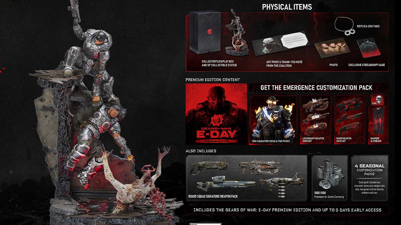 Gears Of War Collector's Edition
