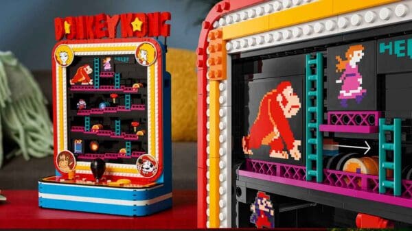 The LEGO Donkey Kong Arcade Set Is Totally Playable And Up For Pre-Order Now