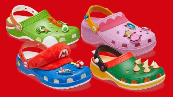Aussies Can Now Order Super Mario Crocs Range