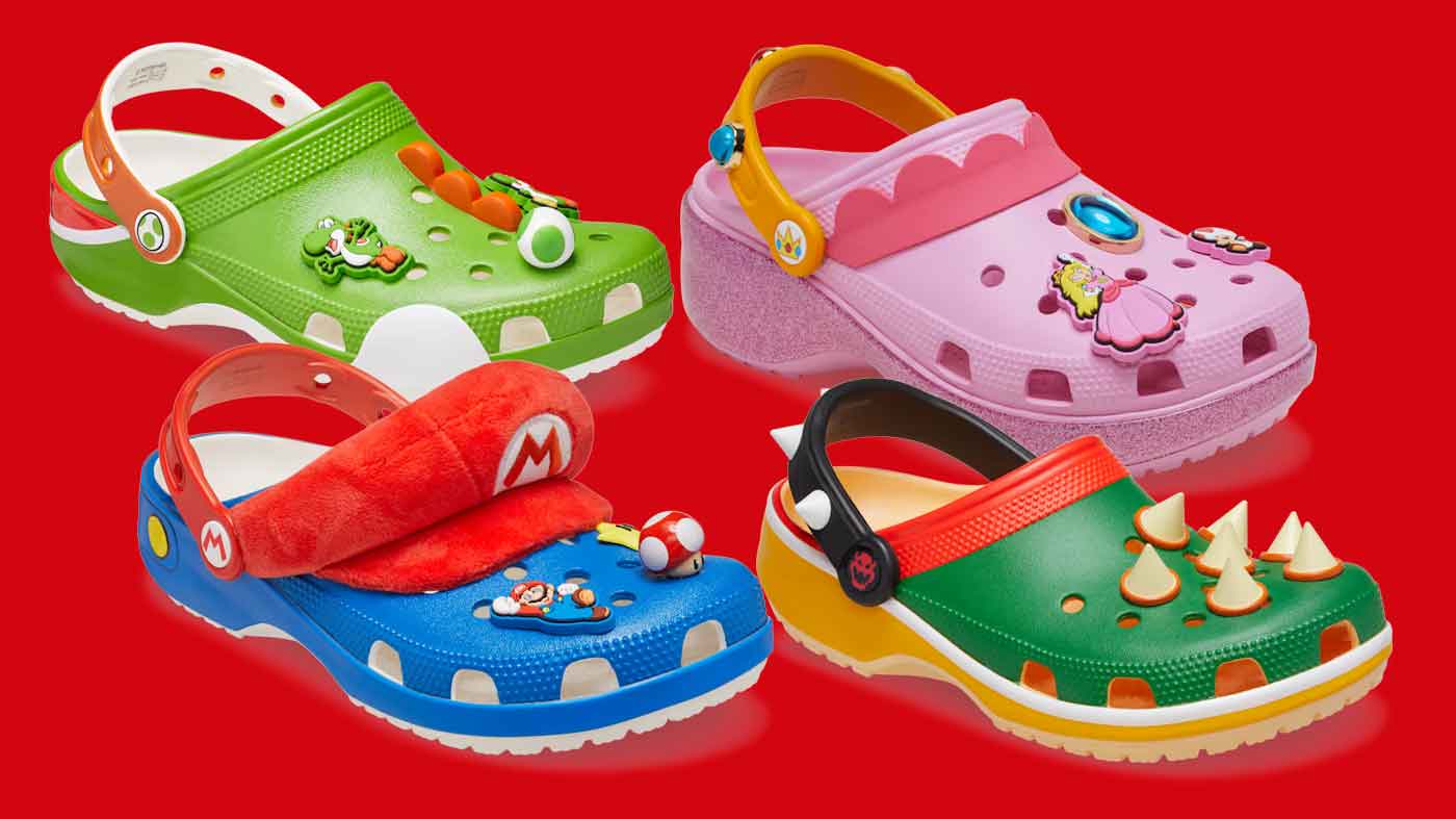 Aussies Can Now Order Super Mario Crocs Range