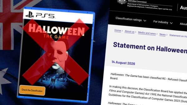 The Aus Classification Board Has Provided A Statement About Halloween The Game Being Banned