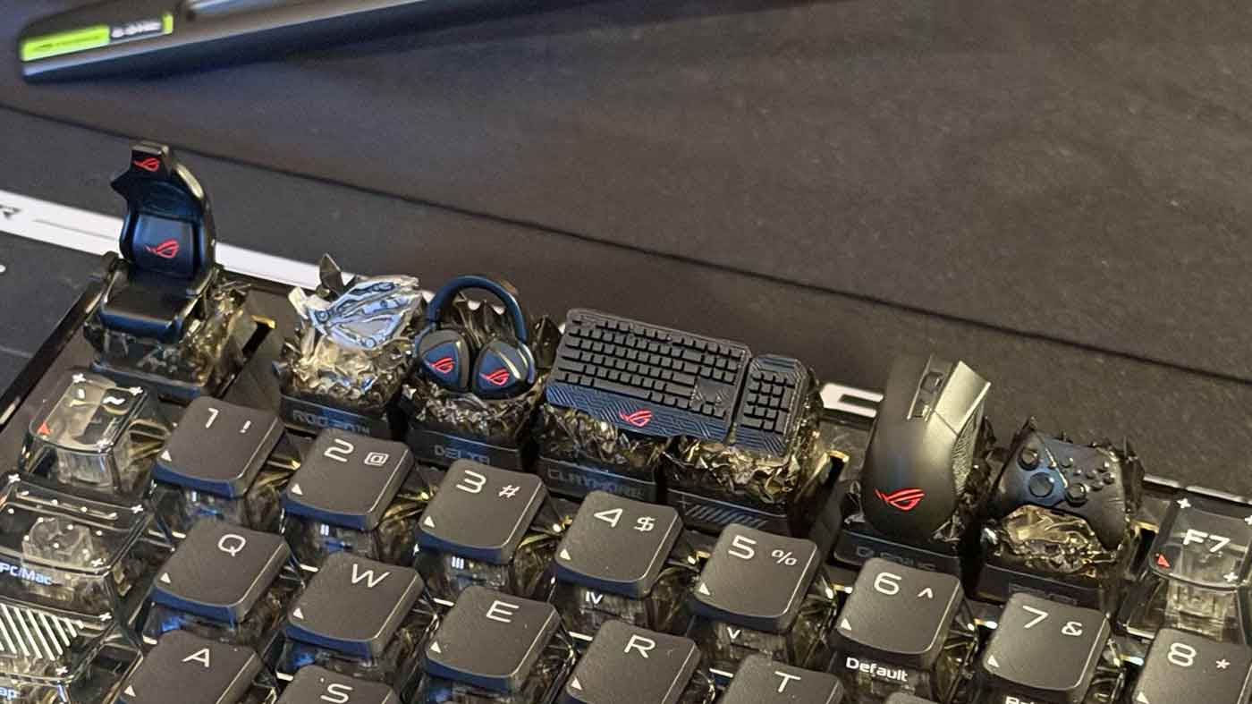 ROG 20th Anniversary Keycaps