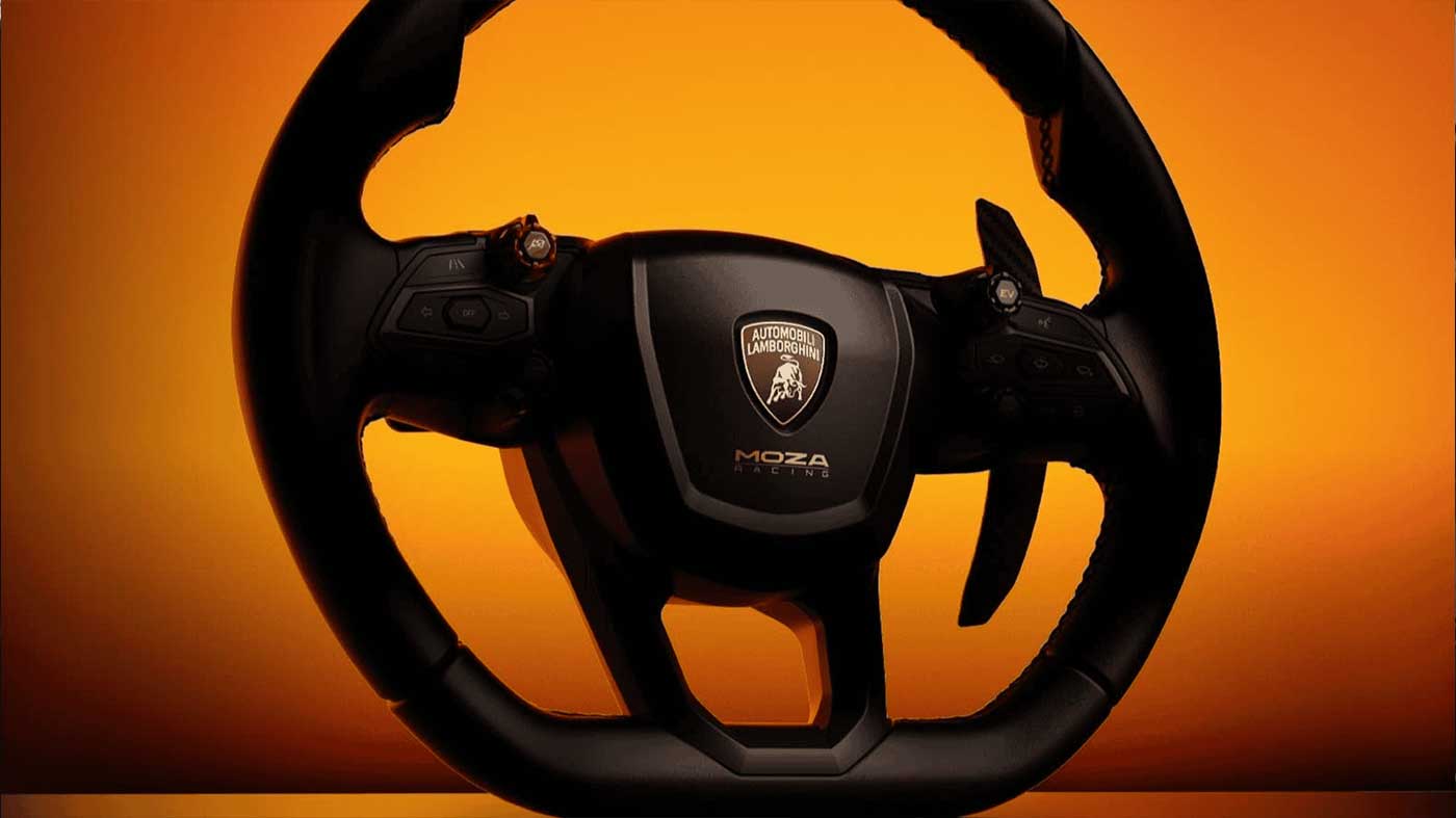 MOZA Lamborghini Revuelto Wheel